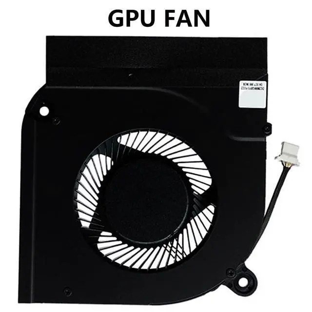 Alt view image 2 of 7 - GPU Cooling Fans Suitable for Ac-er Predator Helios 300 PH317 53 54 PH315 52 53 for Nitro 5 AN515 45 44 43 57 56 55 AN517 41 51 52 54 N20C1 N20C2 N20C3 Series DFS5310050PL0T FML9 5V 0.5A 4 Pin