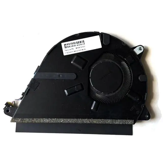 Alt view image 2 of 7 - CPU Cooling Fans Suitable for HP Chromebook 14A-NA TPN-Q234 13-BB TPN-Q243 Series Laptop Cooler Fan ND75C39 5V 0.5A 4 PIN P/N: M33916-001 M23599-001