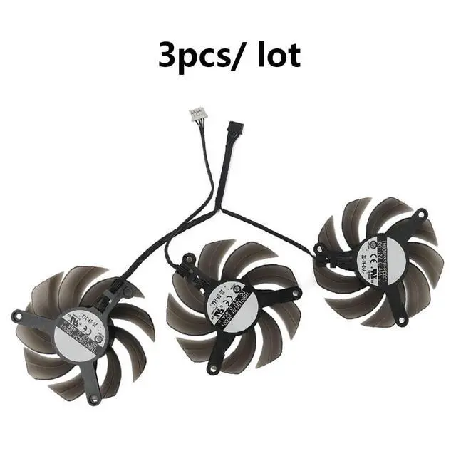 Alt view image 7 of 7 - Graphics Card Cooling Fans Suitable for Palit RTX 3090Ti 3090 3080TI 3080 3070TI 3070 GameRock Series Desktop 82mm TH8015S2H-PCC01 12V 0.45A 4Pin Video Card Cooler Fans GPU Fan