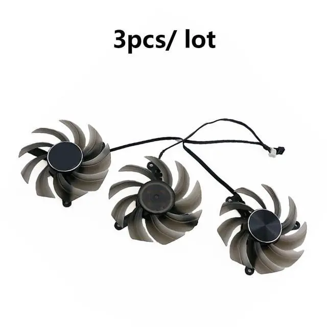 Alt view image 6 of 7 - Graphics Card Cooling Fans Suitable for Palit RTX 3090Ti 3090 3080TI 3080 3070TI 3070 GameRock Series Desktop 82mm TH8015S2H-PCC01 12V 0.45A 4Pin Video Card Cooler Fans GPU Fan