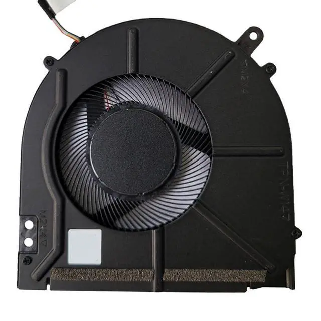 Alt view image 2 of 7 - 5V 0.5A 4 PIN CPU Cooling Fans Suitable for HP Pavilion X360 15-ER 15T-ER TPN-W147 15-ER0125OD 15-ER1047NR 15-ER0097NR Series Laptop Cooler Fan DFS5K22B056735 FN9W P/N: M45131-001