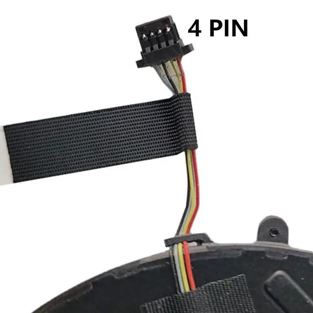 Alt view image 4 of 7 - 5V 0.5A 4 PIN CPU Cooling Fans Suitable for HP Pavilion X360 15-ER 15T-ER TPN-W147 15-ER0125OD 15-ER1047NR 15-ER0097NR Series Laptop Cooler Fan DFS5K22B056735 FN9W P/N: M45131-001