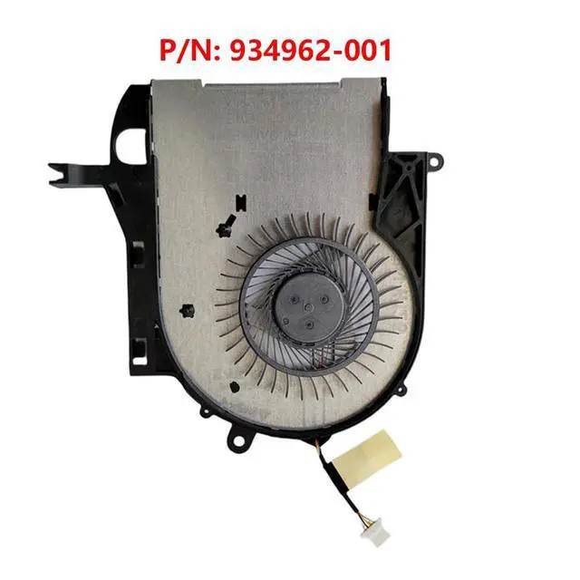 Alt view image 7 of 7 - CPU Cooling Fans Suitable for HP Pavilion x360 15-BR 15-br004tx 15-br010nr TPN-W126 Series Laptop Cooler Fan NFB80A05H-002 5V 0.5A 4 PIN P/N: 934962-001