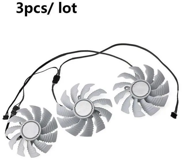 Alt view image 6 of 7 - Graphics Card Cooling Fans Suitable for GIGABYTE RTX 3070ti 3080 3080ti 3090 Vision OC Series Desktop 87mm T129215SU 12V 0.50A 4Pin Video Card Cooler Fans GPU Fan