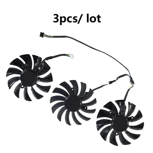 Alt view image 6 of 7 - Graphics Card Cooling Fans Suitable for Zotac RTX 2080ti 2080 2070S 2070 PGF OC Series Desktop 87mm GA92S2U 12V 0.46A 4 Pin Video Card Cooler Fans GPU Fan