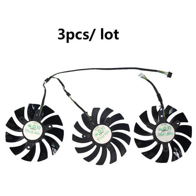 Alt view image 7 of 7 - Graphics Card Cooling Fans Suitable for Zotac RTX 2080ti 2080 2070S 2070 PGF OC Series Desktop 87mm GA92S2U 12V 0.46A 4 Pin Video Card Cooler Fans GPU Fan