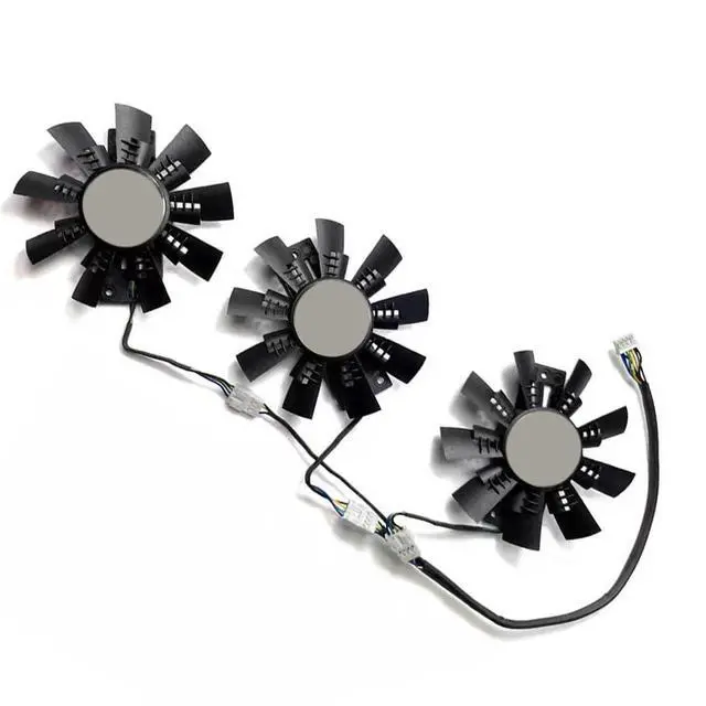 Alt view image 5 of 7 - Graphics Card Cooling Fans Suitable for ZOTAC GTX 1070 1070TI 1080 AMP Extreme Series Desktop GA92S2U 87mm 12V 0.46A 4Pin Video Card Cooler Fans GPU Fan