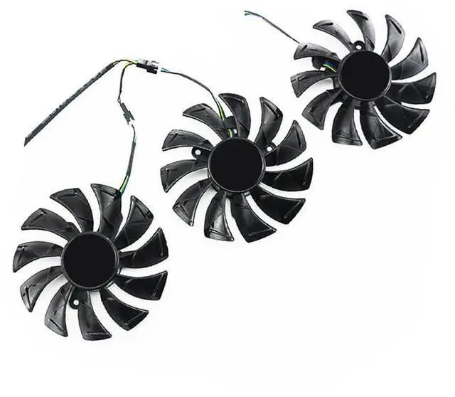 Alt view image 7 of 7 - Graphics Card Cooling Fans Suitable for ZOTAC RTX 2080 2080TI 2070 AMP Series Desktop 87mm GA92S2U 12V 0.46A 4Pin Video Card Cooler Fans GPU Fan