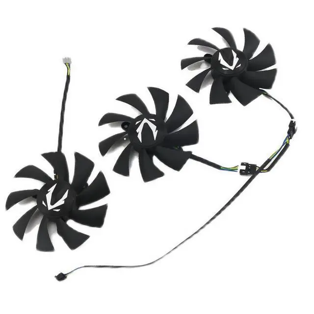 Alt view image 6 of 7 - Graphics Card Cooling Fans Suitable for ZOTAC RTX 2060 2060S 2070 2070S 2080 2080S 2080TI AMP Extreme Series Desktop 85mm GA92S2U 12V 0.46A 4Pin Video Card Cooler Fans GPU Fan