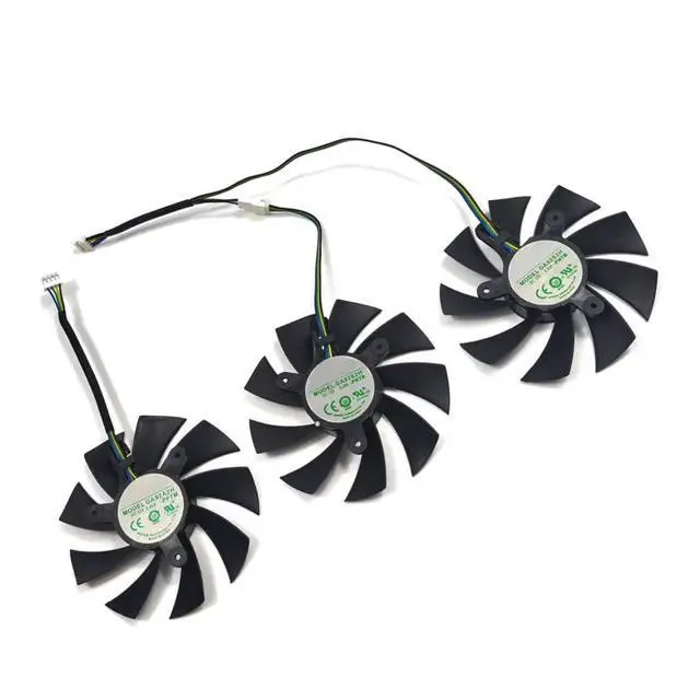 Alt view image 5 of 7 - Graphics Card Cooling Fans Suitable for ZOTAC RTX 2060 2060S 2070 2070S 2080 2080S 2080TI AMP Extreme Series Desktop 85mm GA92S2U 12V 0.46A 4Pin Video Card Cooler Fans GPU Fan