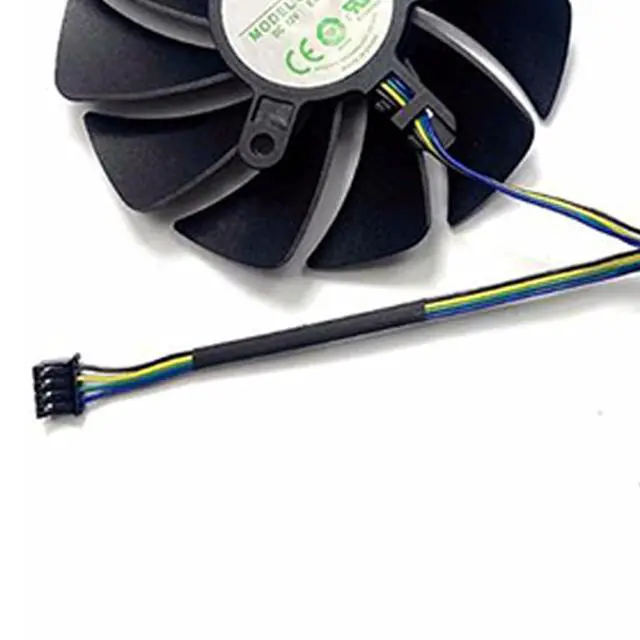 Alt view image 7 of 7 - Graphics Card Cooling Fans Suitable for ZOTAC RTX 3070ti 3080 3080ti 3090 3090ti AMP Holo/Trinity OC Series Desktop 87mm GA92S2U 12V 0.46A 4Pin Video Card Cooler Fans GPU Fan