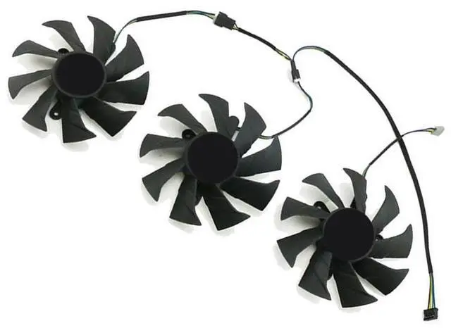 Alt view image 2 of 7 - Graphics Card Cooling Fans Suitable for ZOTAC RTX 2080 2080TI 2070 GTX 1070 X-Gaming OC Series Desktop 87mm GA92S2H 12V 0.35A 4Pin Video Card Cooler Fans GPU Fan