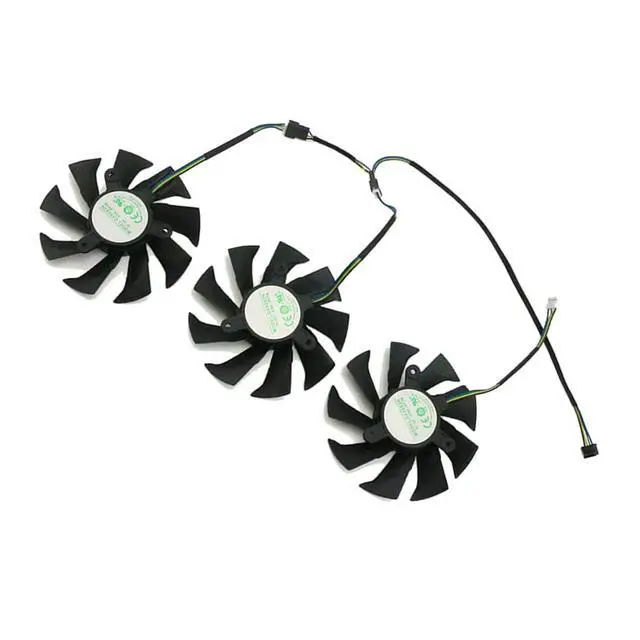 Alt view image 3 of 7 - Graphics Card Cooling Fans Suitable for ZOTAC RTX 2080 2080TI 2070 GTX 1070 X-Gaming OC Series Desktop 87mm GA92S2H 12V 0.35A 4Pin Video Card Cooler Fans GPU Fan