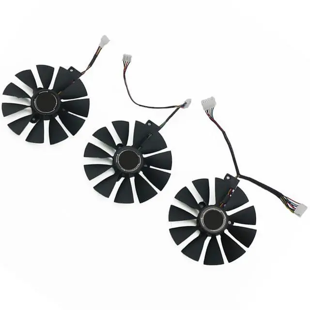 Alt view image 7 of 7 - Graphics Card Cooling Fans Suitable for ASUS ROG Strix RTX 2060 2060S 2070 Gaming Series Desktop 88mm T129215SH T129215SL 12V 0.50A 7Pin Video Card Cooler Fans GPU Fan