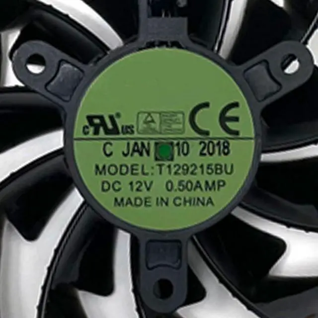 Alt view image 5 of 7 - Graphics Card Cooling Fans Suitable for Gigabyte AORUS GTX 1080 1080ti 1070 Xtreme Series Desktop 95mm T129215BU 95mm 12V 0.55A 4Pin Video Card Cooler Fans GPU Fan