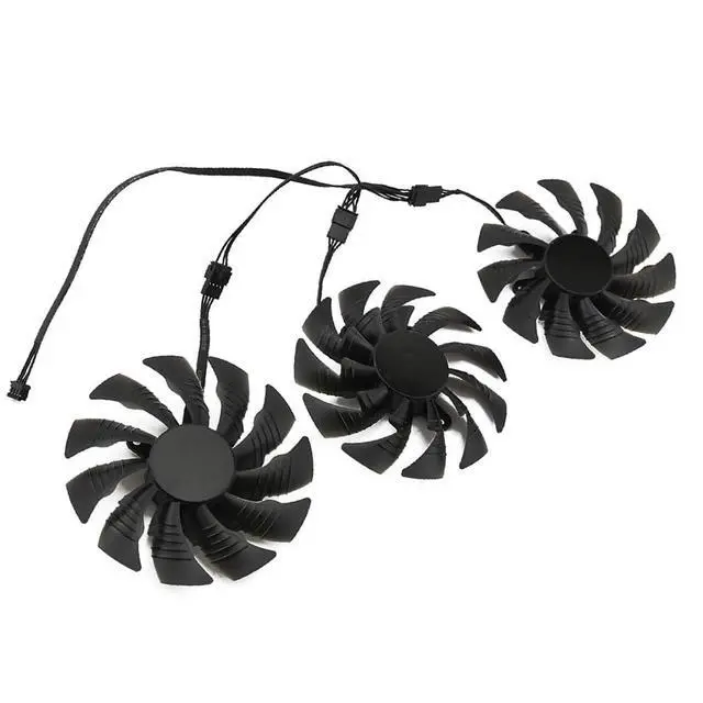 Alt view image 7 of 7 - Graphics Card Cooling Fans Suitable for Gigabyte AORUS GTX 1080 1080ti 1070 Xtreme Series Desktop 95mm T129215BU 95mm 12V 0.55A 4Pin Video Card Cooler Fans GPU Fan
