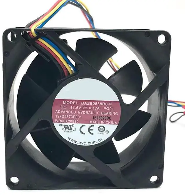 Main image of IP55 DAZB0838RCM PG01 DC 13.6V 0.17A 80x80x38mm Waterproof Humidifier Fan