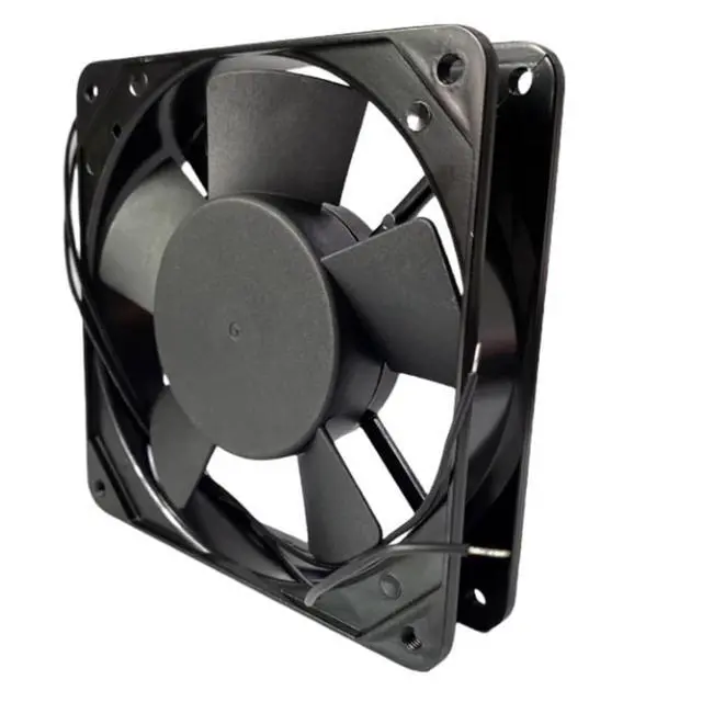 Alt view image 3 of 6 - HTA120D110 200730 110V-120V 0.18A 12CM 120×120×25mm 2-Wire Cooling Fan HTA120D110200730