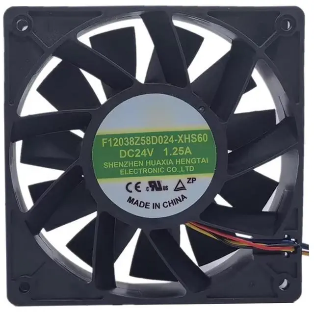 Main image of F12038Z58D024 24V 1.25A 12038 12CM High Airflow Inverter Server Cooling Fan