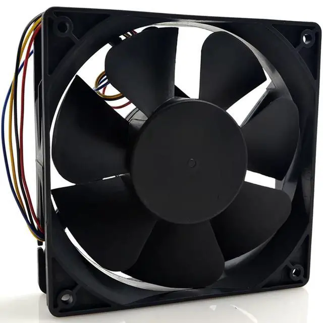 Alt view image 5 of 6 - RDD1232B4 48V0.30A 12cm 12032 4-Wire PWM Temperature Control Ball Fan DC Fan