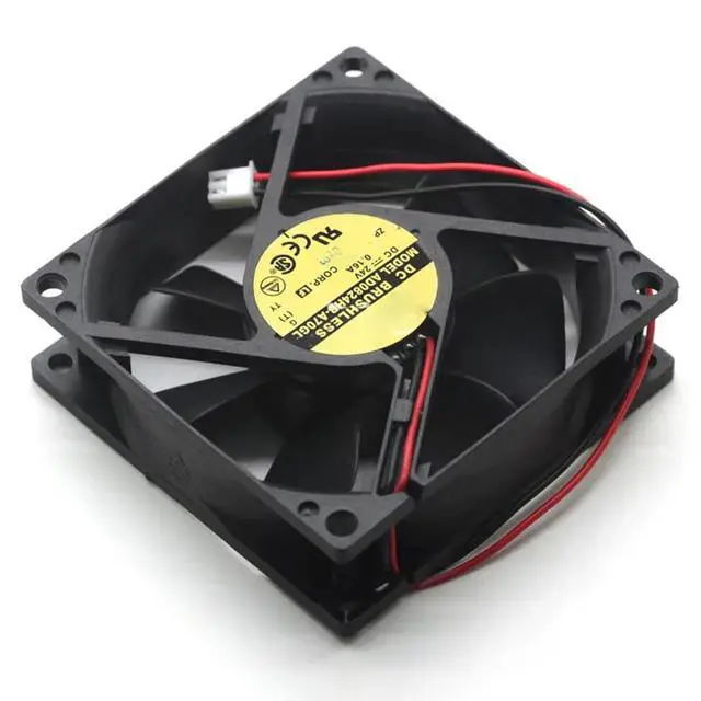 Alt view image 2 of 5 - AD0824HB-A70GL 24V 0.16A 8025 8cm 8cm DC Cooling Fan 2-Wire Cooling Fan