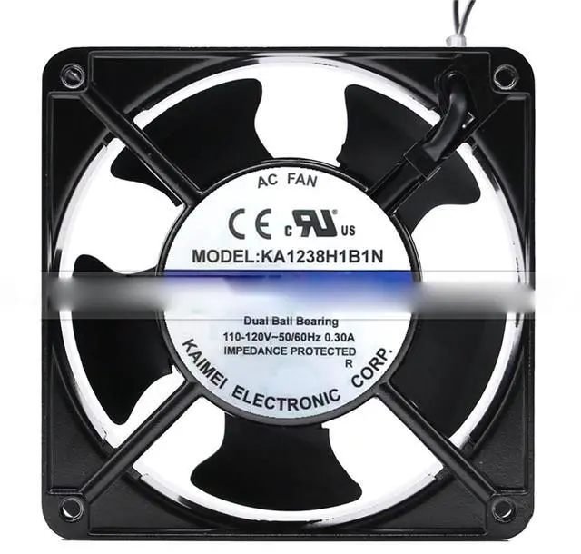 Main image of KA1238H1B1N Server Square Fan 110-120V 0.3A 120X120X38mm AC Cooling Fan