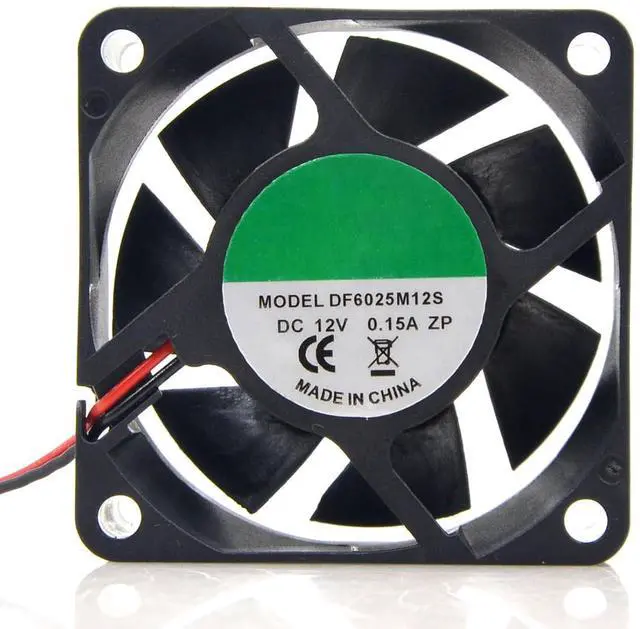 Main image of DF6025M12S 6CM 6025 12V 0.15A 2-Wire Inverter Super Silent Chassis Cooling Fan