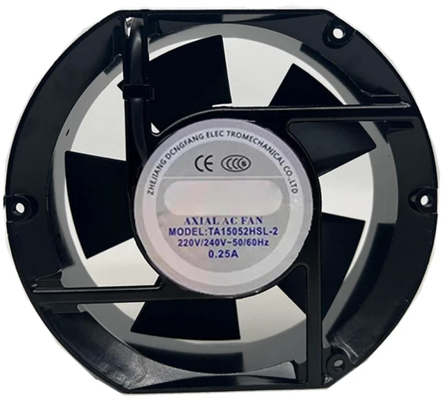 Main image of TA15052HBL-2 172x150x51mm 220V 0.25A 17CM Cooling Fan 17251 2-Wire Cooling Fan