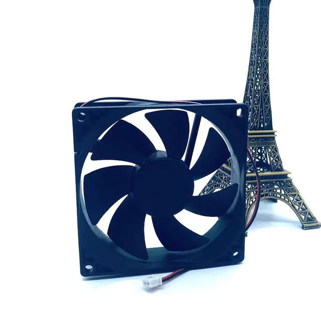 Alt view image 5 of 5 - TD9025LS Wine Fridge Hotel Refrigerator, DC12V 0.16A 90x90x25mm, 2-Wire Cooling Fan 2Pin Computer Fan