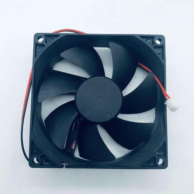 Alt view image 2 of 5 - TD9025LS Wine Fridge Hotel Refrigerator, DC12V 0.16A 90x90x25mm, 2-Wire Cooling Fan 2Pin Computer Fan