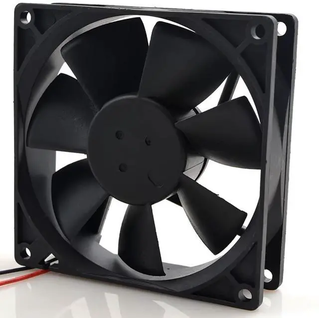 Alt view image 2 of 5 - 90MM D90BH-12 12V 0.27A 90X90X25MM 2 Wire Workstation Brushless Dc Cooling Fan 2 Pin 3600RPM Case