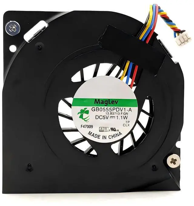 Main image of Mini PC CPU Fan Replacement for Intel NUC5 NUC6 NUC7 i3 i5 i7 (Not for NUC6 i7), GB0555PDV1-A 5V 1.1W 4-Wire PWM Cooling Fan