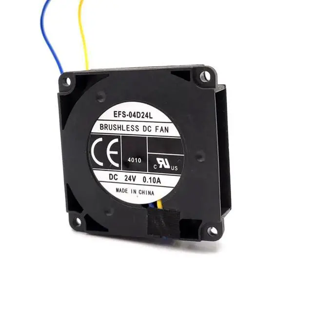 Alt view image 5 of 6 - 4010 EFS-04D24L 24V 0.10A Blower Fan Mute Cooling Fan Printer Accessories Square Hydraulic Turbo Fans
