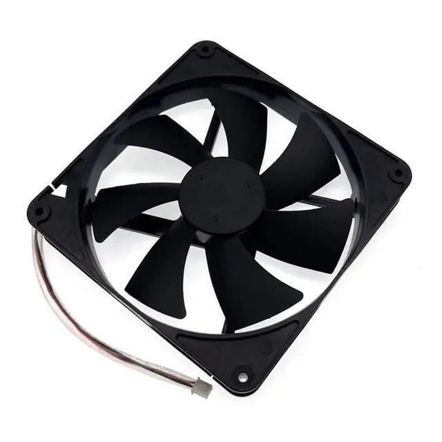 Alt view image 4 of 6 - D14BH-12 140mm Cooling Fan 140X140X25mm High Speed 2500RPM DC 12V 0.70A Server Cooling Fan