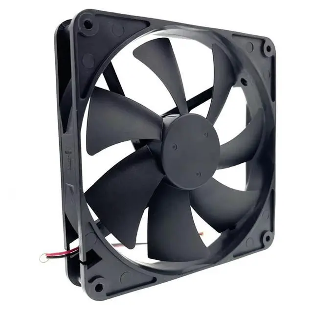 Alt view image 6 of 6 - D14BH-12 140mm Cooling Fan 140X140X25mm High Speed 2500RPM DC 12V 0.70A Server Cooling Fan