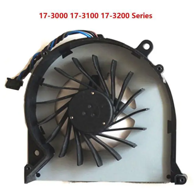 Alt view image 2 of 6 - CPU Cooling Fans Suitable for HP Envy 17-3000 17-3100 17-3200 Series Laptop Cooler Fan 5V 0.40A 4PIN Model: KSB0505HB-BD47 + KSB0505HB-BD48 665908-001 (Fan A)
