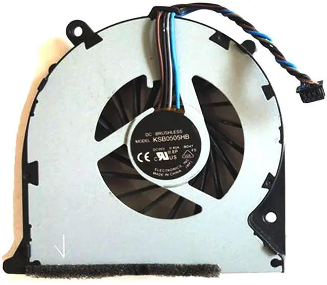Main image of CPU Cooling Fans Suitable for HP Envy 17-3000 17-3100 17-3200 Series Laptop Cooler Fan 5V 0.40A 4PIN Model: KSB0505HB-BD47 + KSB0505HB-BD48 665908-001 (Fan A)