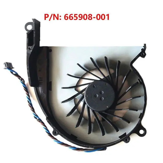 Alt view image 6 of 6 - GPU Cooling Fans Suitable for HP Envy 17-3000 17-3100 17-3200 Series Laptop Cooler Fan 5V 0.40A 4PIN Model: KSB0505HB-BD47 + KSB0505HB-BD48 665908-001 (Fan B)