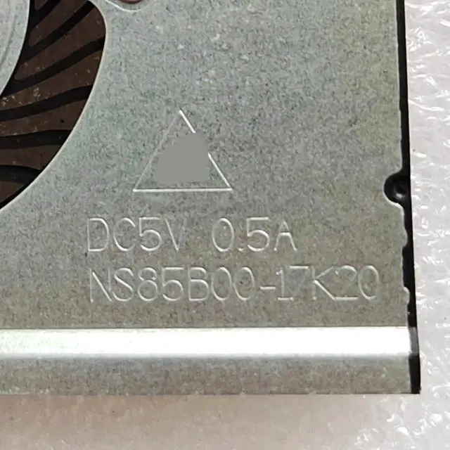 Alt view image 4 of 7 - CPU Cooling Fans Suitable for HP Pavilion 15-CU 15-CD 15-CC 17-AR TPN-Q209 Series Laptop Cooler Fan 5V 0.5A 4 PIN NS85B00-17K20 P/N: L26237-001