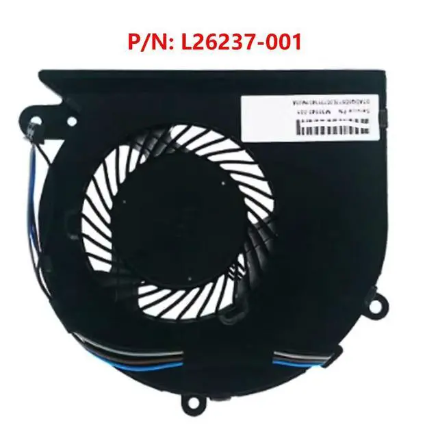 Alt view image 7 of 7 - CPU Cooling Fans Suitable for HP Pavilion 15-CU 15-CD 15-CC 17-AR TPN-Q209 Series Laptop Cooler Fan 5V 0.5A 4 PIN NS85B00-17K20 P/N: L26237-001