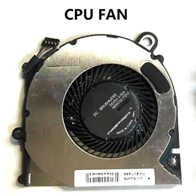 Alt view image 6 of 7 - CPU + GPU Cooling Fans Suitable for HP Elite X2 1013 G3 12-C TPN-Q184 Series Laptop Cooler Fan 5V 0.5A 4 PIN ND55C02-17D13 7Z28FPR + ND55C02-17D12 7Z29FPR P/N: 924702-001 (2PCS)