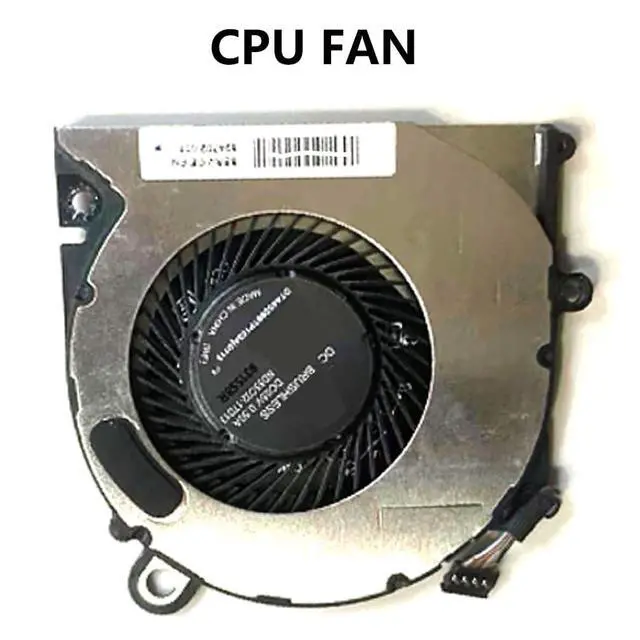 Alt view image 6 of 7 - CPU Cooling Fans Suitable for HP Elite X2 1013 G3 12-C TPN-Q184 Series Laptop Cooler Fan 5V 0.5A 4 PIN ND55C02-17D13 7Z28FPR + ND55C02-17D12 7Z29FPR P/N: 924702-001 (CPU)