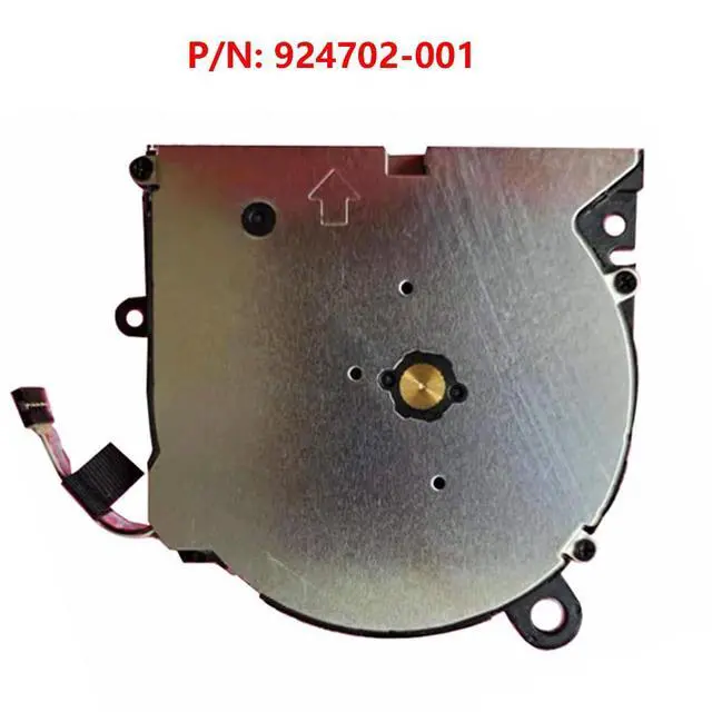 Alt view image 7 of 7 - CPU Cooling Fans Suitable for HP Elite X2 1013 G3 12-C TPN-Q184 Series Laptop Cooler Fan 5V 0.5A 4 PIN ND55C02-17D13 7Z28FPR + ND55C02-17D12 7Z29FPR P/N: 924702-001 (CPU)