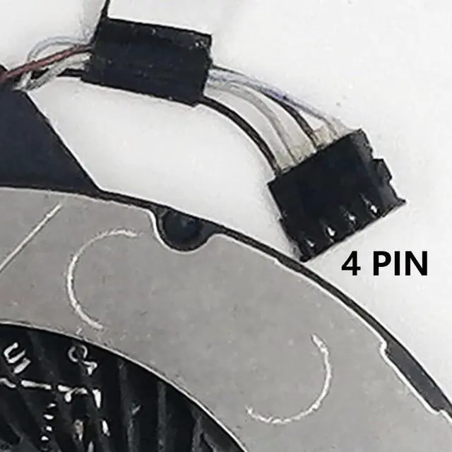 Alt view image 5 of 7 - GPU Cooling Fans Suitable for HP Elite X2 1013 G3 12-C TPN-Q184 Series Laptop Cooler Fan 5V 0.5A 4 PIN ND55C02-17D13 7Z28FPR + ND55C02-17D12 7Z29FPR P/N: 924702-001 (GPU)