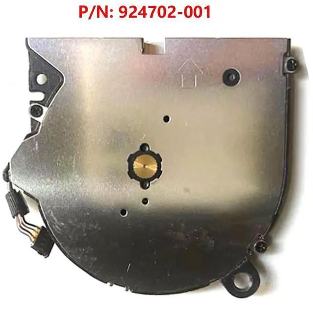 Alt view image 7 of 7 - GPU Cooling Fans Suitable for HP Elite X2 1013 G3 12-C TPN-Q184 Series Laptop Cooler Fan 5V 0.5A 4 PIN ND55C02-17D13 7Z28FPR + ND55C02-17D12 7Z29FPR P/N: 924702-001 (GPU)
