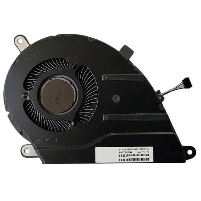 Alt view image 2 of 7 - CPU Cooling Fans Suitable for HP Chromebook 14C-CA 14CT-CA Pro C640 TPNQ239 Series 14c-CA00XX 14CT-CA00XX Laptop Cooler Fan 5V 0.5A 4 PIN ND55C63-19J16 P/N: M08972-001