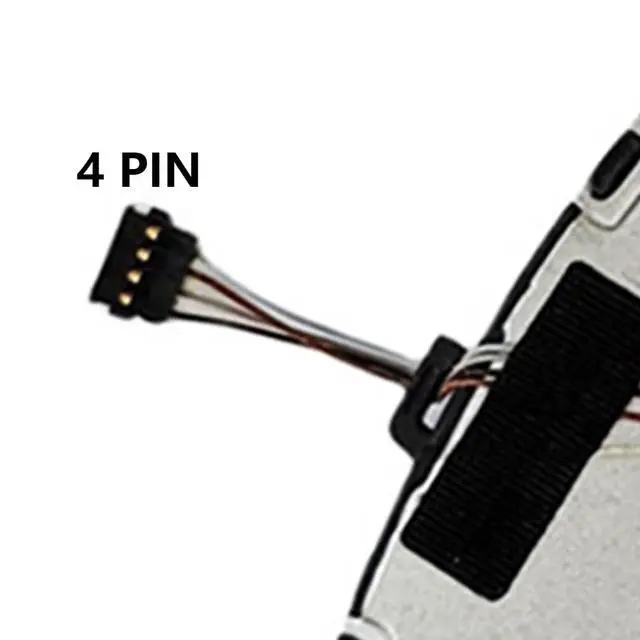 Alt view image 5 of 7 - CPU Cooling Fans Suitable for HP Chromebook 14C-CA 14CT-CA Pro C640 TPNQ239 Series 14c-CA00XX 14CT-CA00XX Laptop Cooler Fan 5V 0.5A 4 PIN ND55C63-19J16 P/N: M08972-001