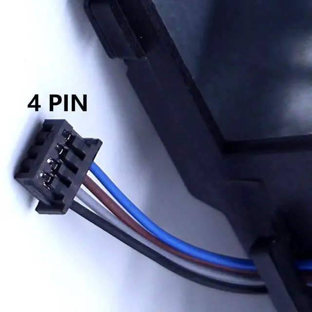 Alt view image 4 of 7 - CPU Cooling Fans Suitable for HP Omen 2 Plus 17-W TPN-Q174 Series 17-W010NG W043DX W102NL W102NS W103NF W119TX W205TX W206TX Laptop Cooler Fan 5V 4 PIN P/N: 910441-001 + 862954-001 (CPU)