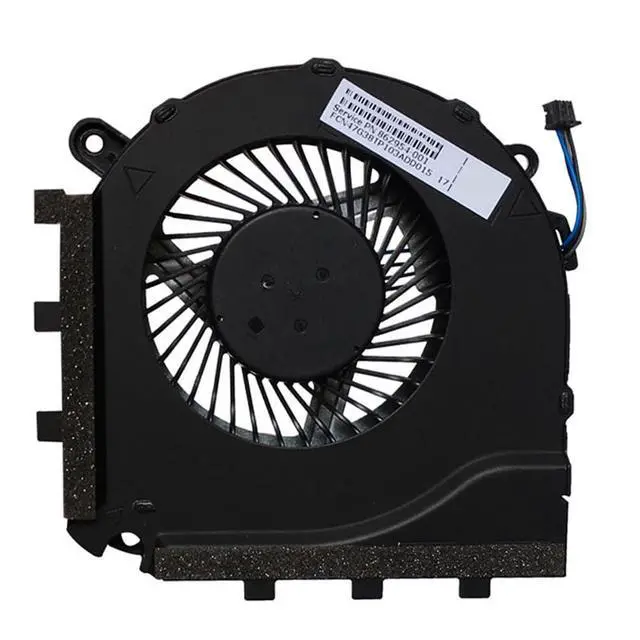 Alt view image 2 of 7 - GPU Cooling Fans Suitable for HP Omen 2 Plus 17-W TPN-Q174 Series 17-W010NG W043DX W102NL W102NS W103NF W119TX W205TX W206TX Laptop Cooler Fan 5V 4 PIN P/N: 910441-001 + 862954-001 (GPU)