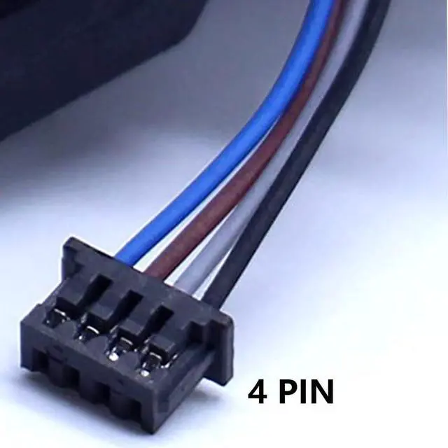 Alt view image 5 of 7 - GPU Cooling Fans Suitable for HP Omen 2 Plus 17-W TPN-Q174 Series 17-W010NG W043DX W102NL W102NS W103NF W119TX W205TX W206TX Laptop Cooler Fan 5V 4 PIN P/N: 910441-001 + 862954-001 (GPU)